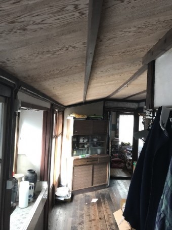 内海町廊下部分工事前写真①