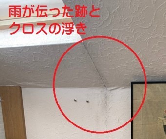 クロスの浮き