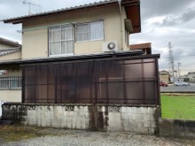 家裏の波板