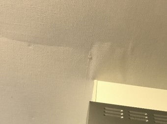 天井から雨漏り