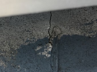 立ち上りクラック