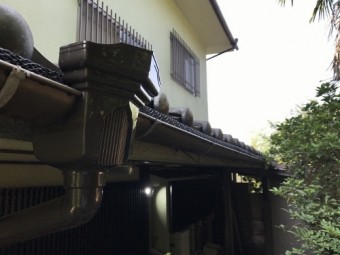 竪樋の新しい写真①