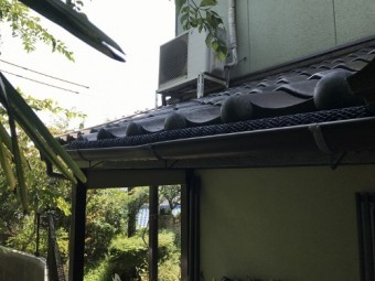 雨樋の勾配調整の写真②