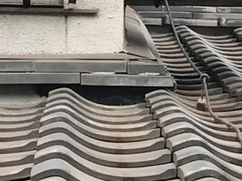 面土の補修