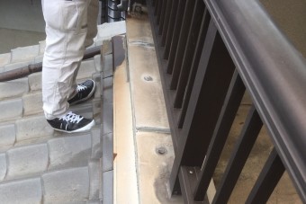 のし板金の巾不足