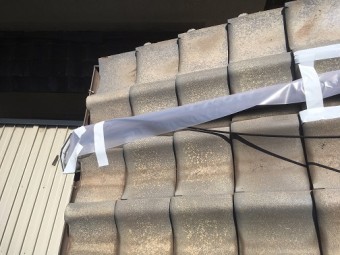 ポリチューブ端部を集水器に接続