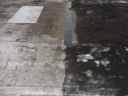 ブチルテープによる応急処置
