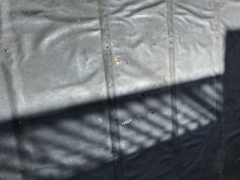 解体後の防水紙