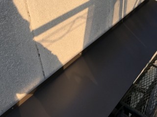 庇の板金カバー