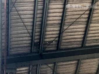 スレートの穴