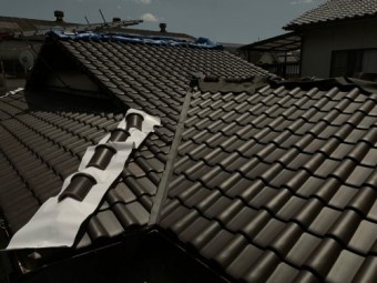 棟以外屋根完成