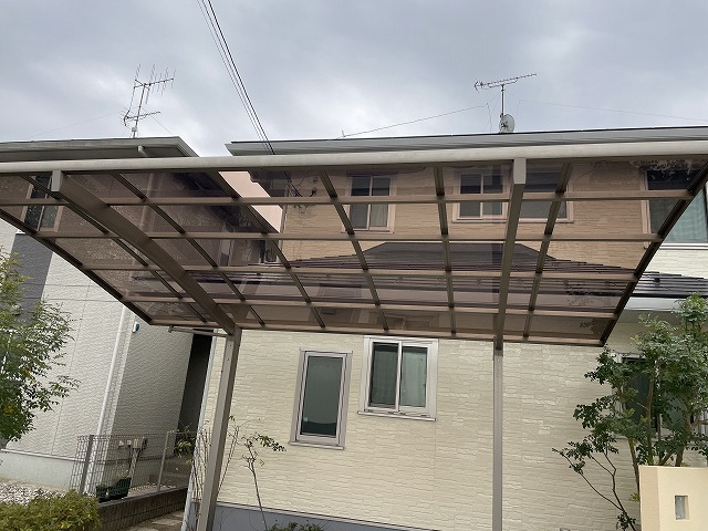 正面から見た仕上がりの統一感