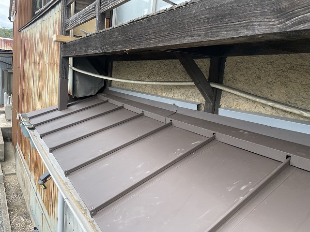 立平葺きの写真