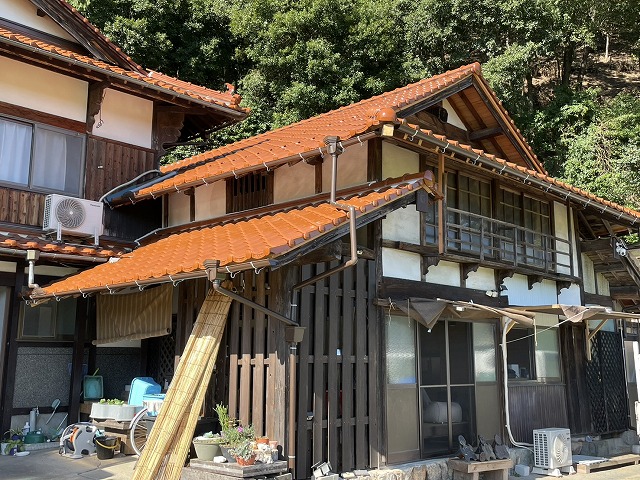 雨樋工事の写真