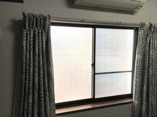 福山市にてLIXILリクシル『インプラス』で簡単窓リフォーム！内窓二重窓設置前