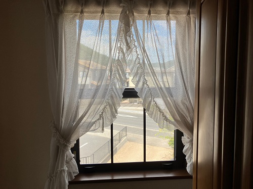 【補助金】福山市でLIXIL『インプラス』窓リフォーム工事寝室北側断熱ガラス設置前