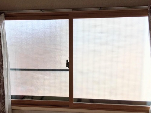 福山市にてLIXILリクシル『インプラス』で1day簡単二重窓設置工事アフター