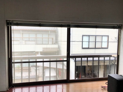 福山市にてLIXILリクシル『インプラス』で1day簡単内窓施工ビフォー