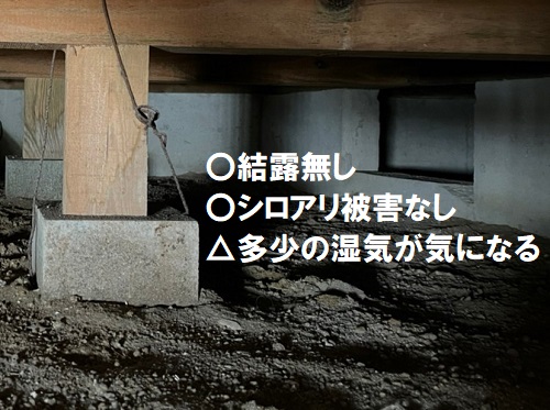 福山市床下調査竹炭の敷設